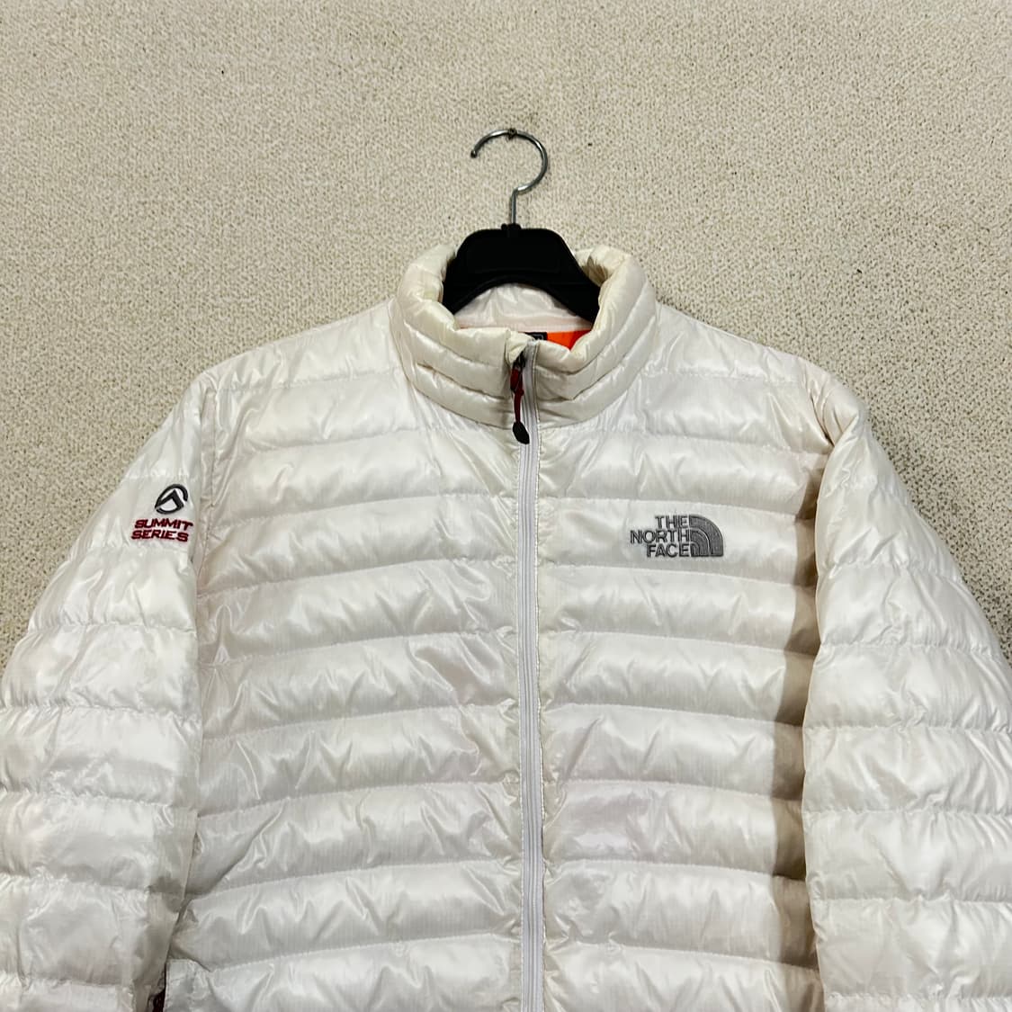 (M) 노스페이스 써밋시리즈 800 화이트 경량패딩 상품이미지3