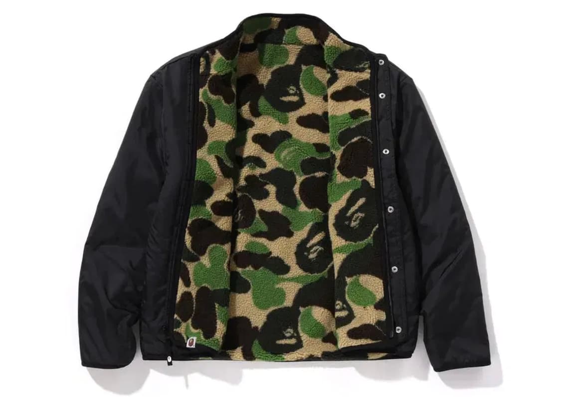 베이프 ABC 카모 보아 립스탑 리버서블 자켓 상품이미지2