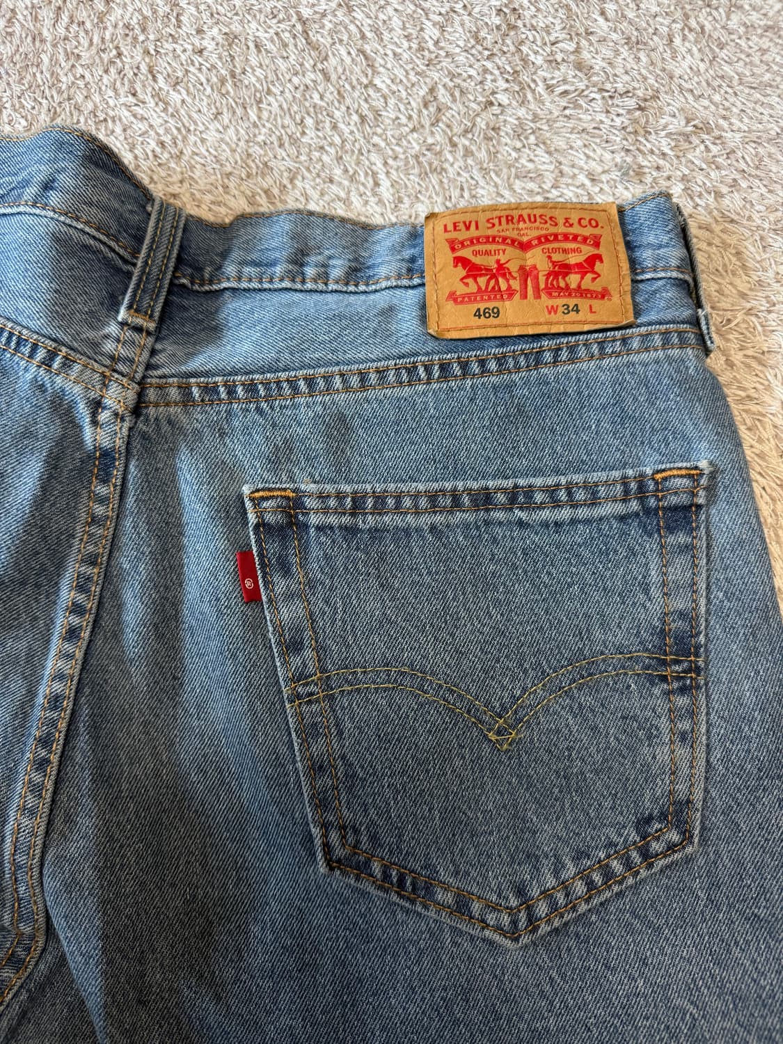 리바이스 반바지 34사이즈(텍사이즈) 상품이미지2