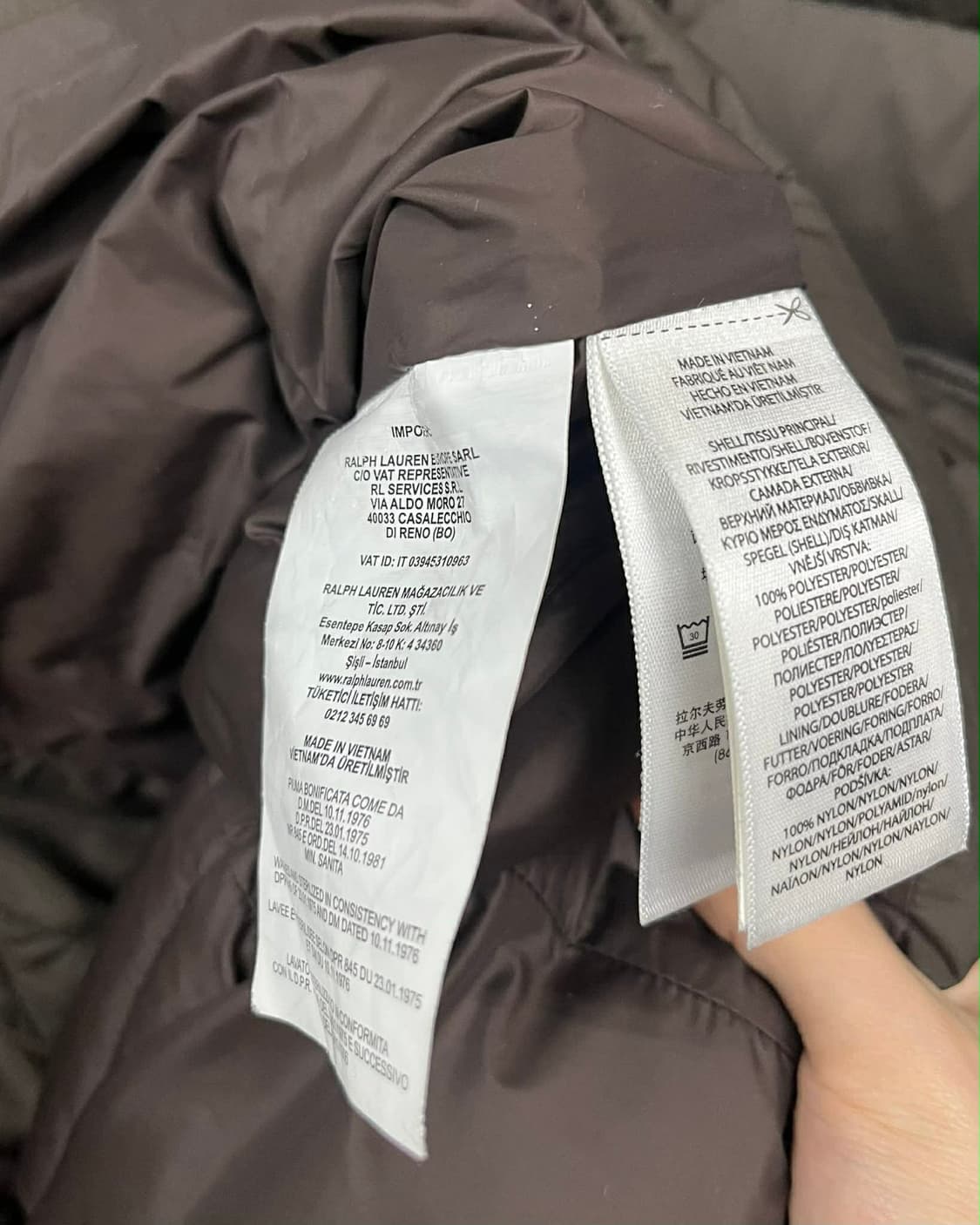 [S] 폴로 랄프로렌 다운 후드 롱패딩 상품이미지7