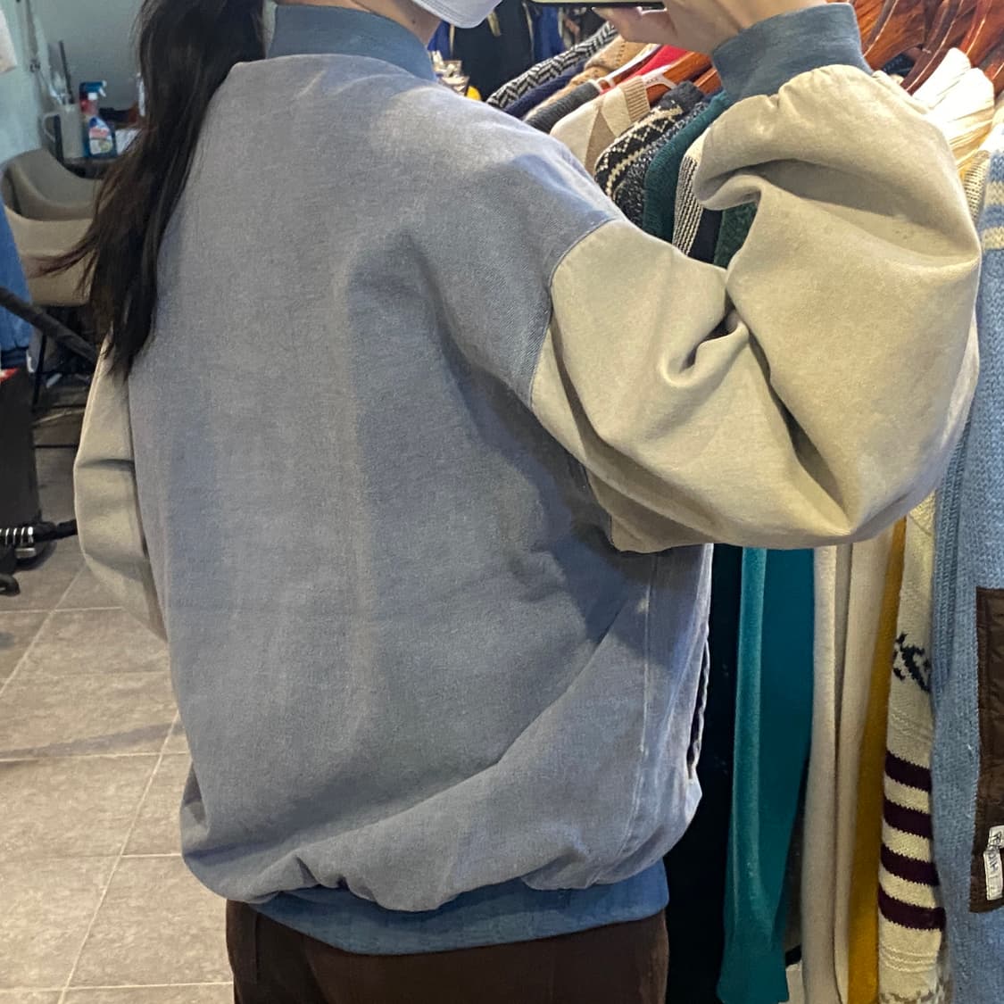 [NO.9] VTG 데님 바시티 자켓 상품이미지5