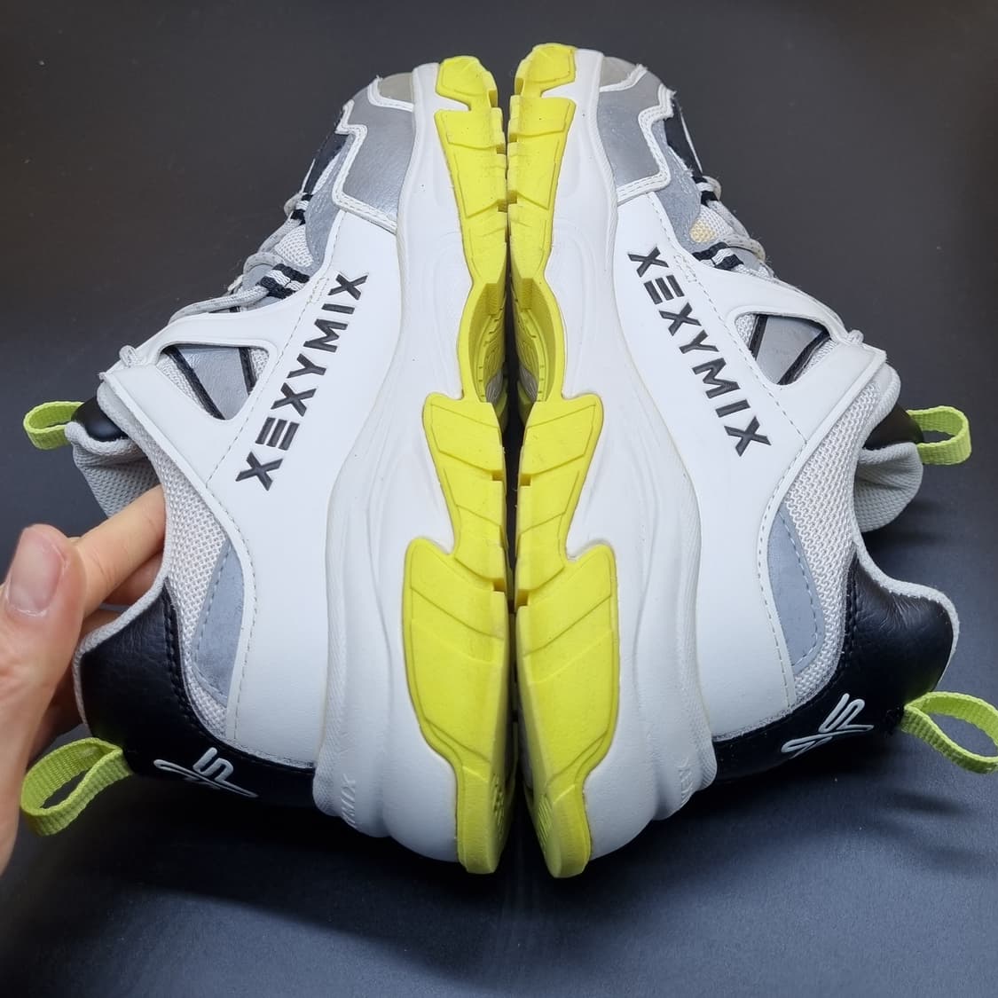 젝시믹스 X-1 실버라임 남성운동화260  상품이미지5