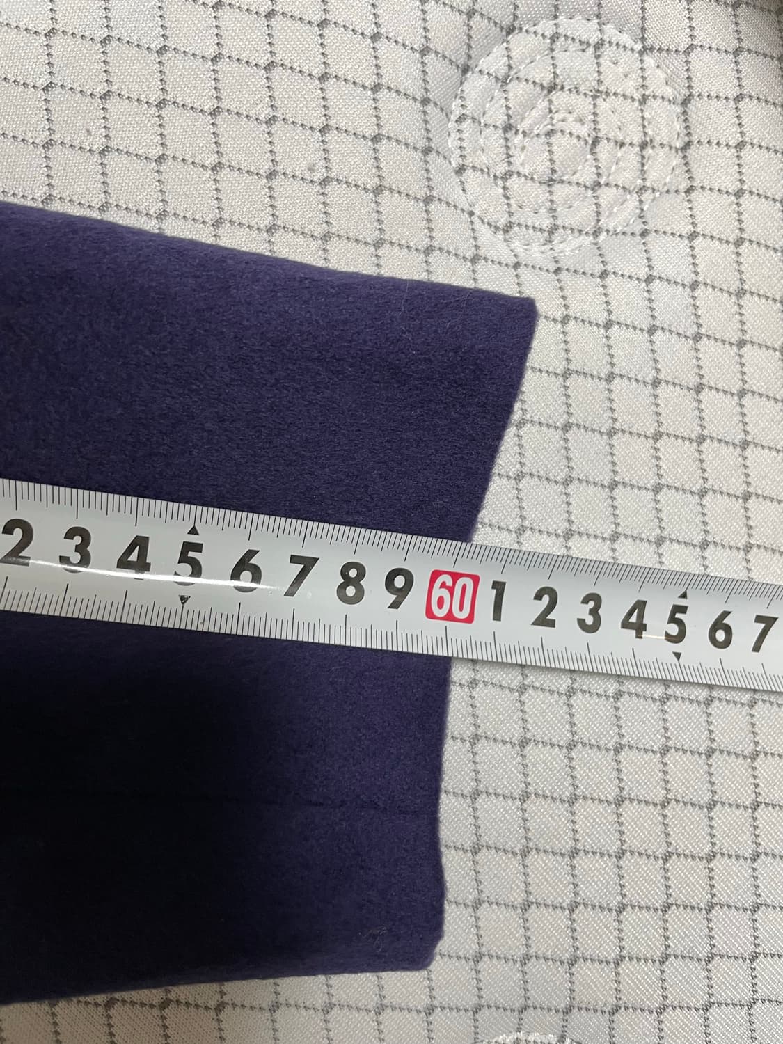 캐시미어 100% 퍼플 블레이저 IT46 상품이미지6