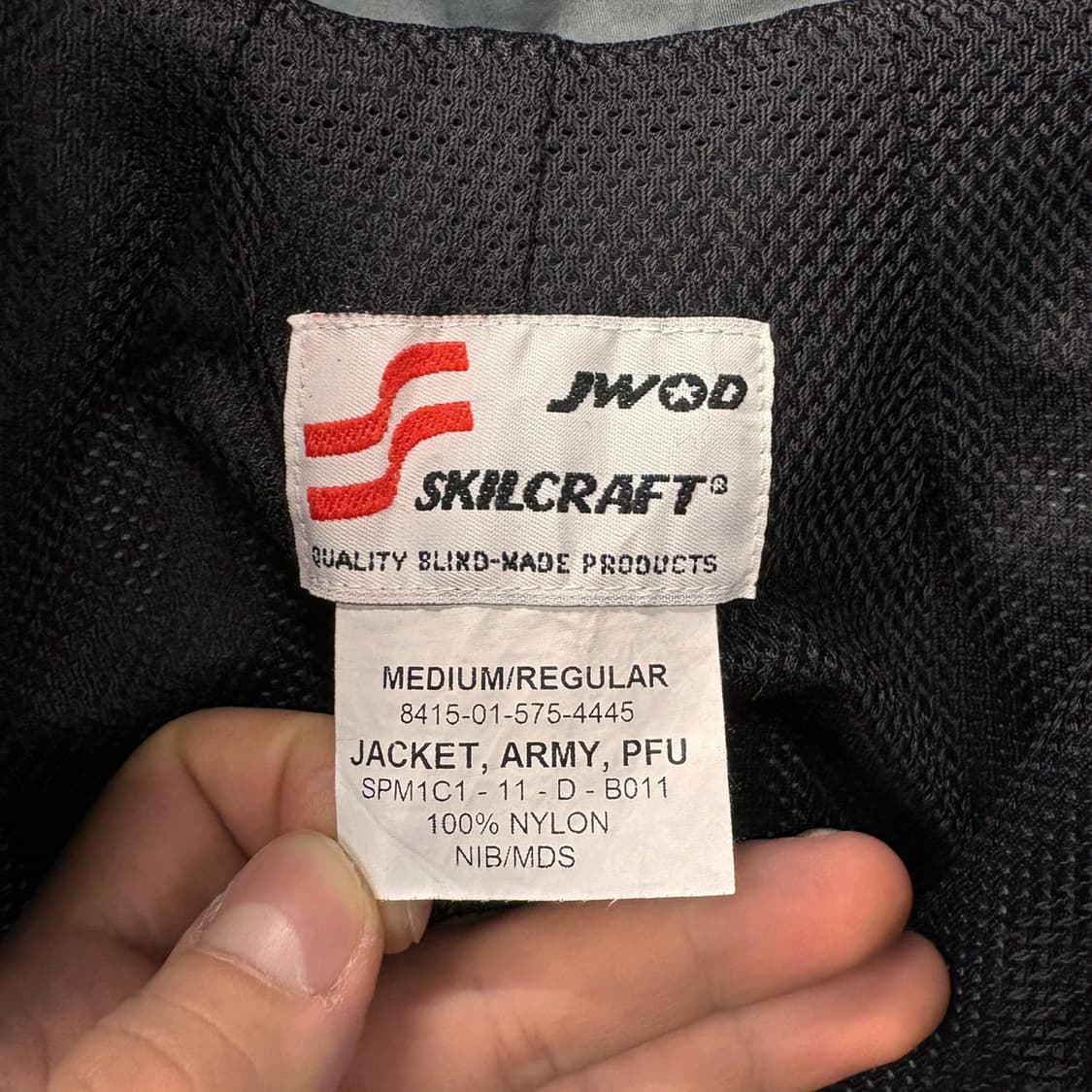 오리지널 U.S. ARMY IPFU 2세대 디지털 트레이닝 자켓 N550 상품이미지7