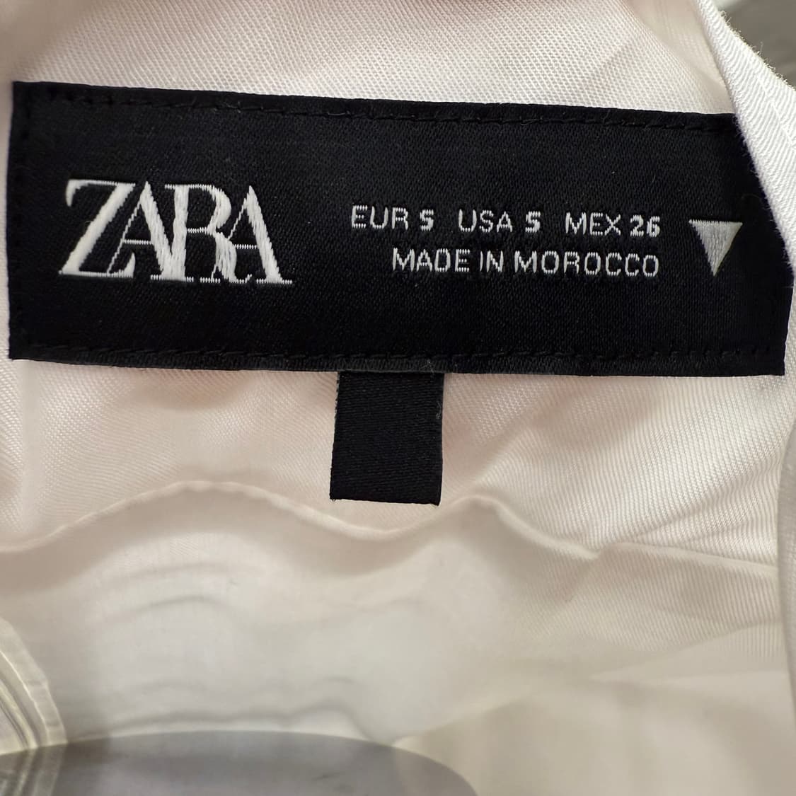 ZARA 화이트 끈 원피스 상품이미지2