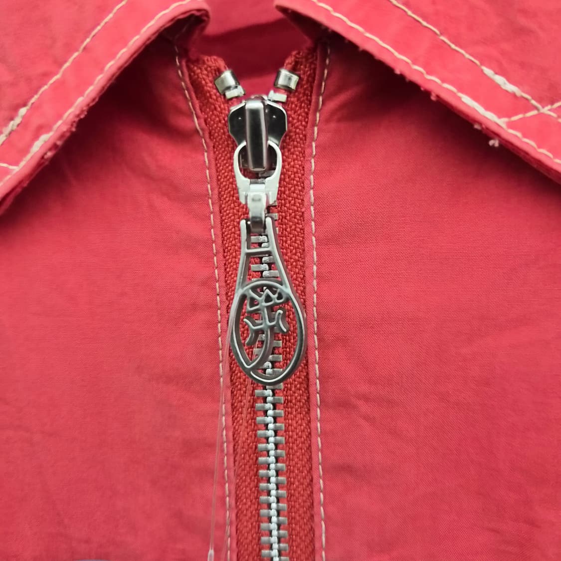 까스텔바작 레드 컬러 풀집업 자켓 남성 L 상품이미지9