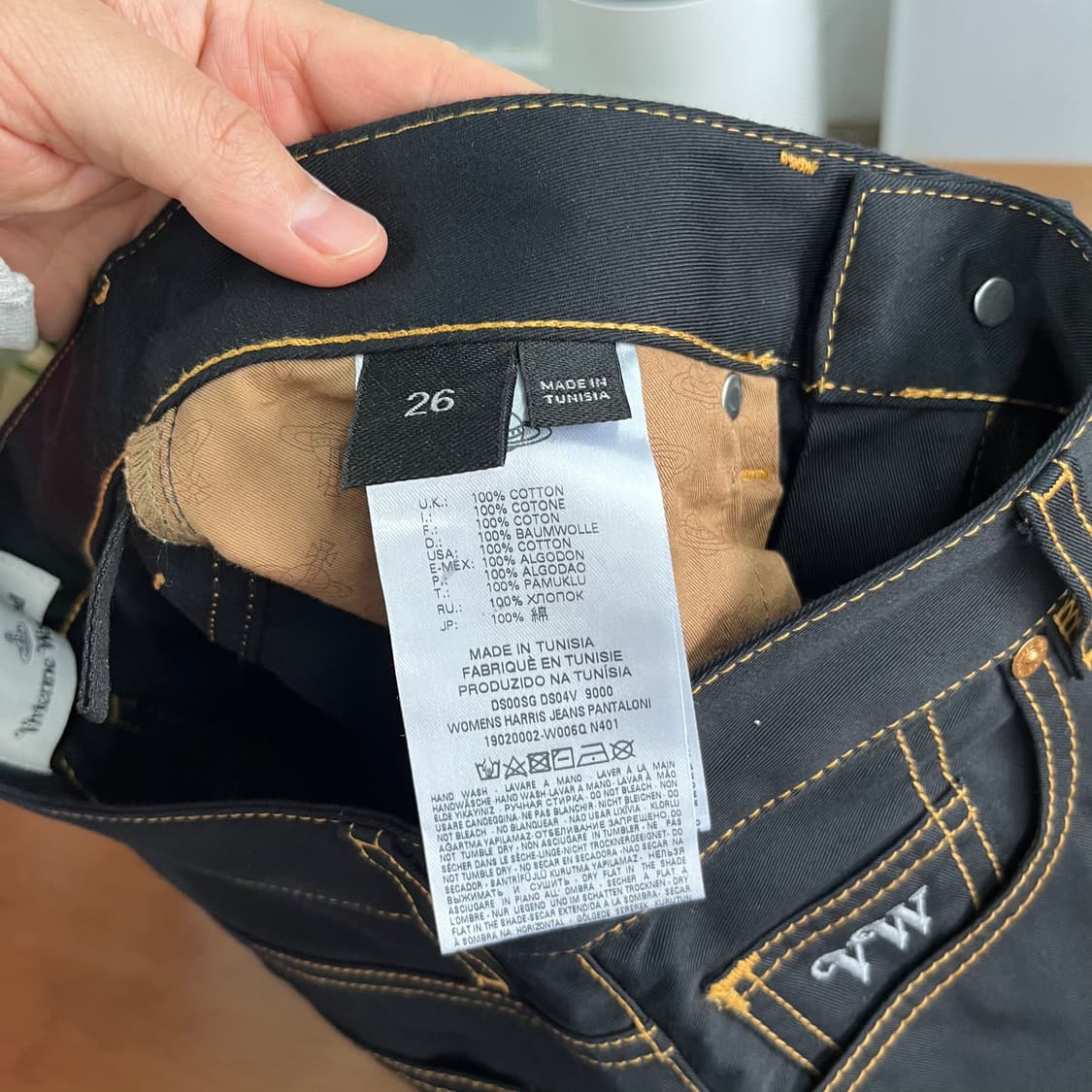 비비안웨스트우드 해리스 스트레이트진 26  상품이미지7