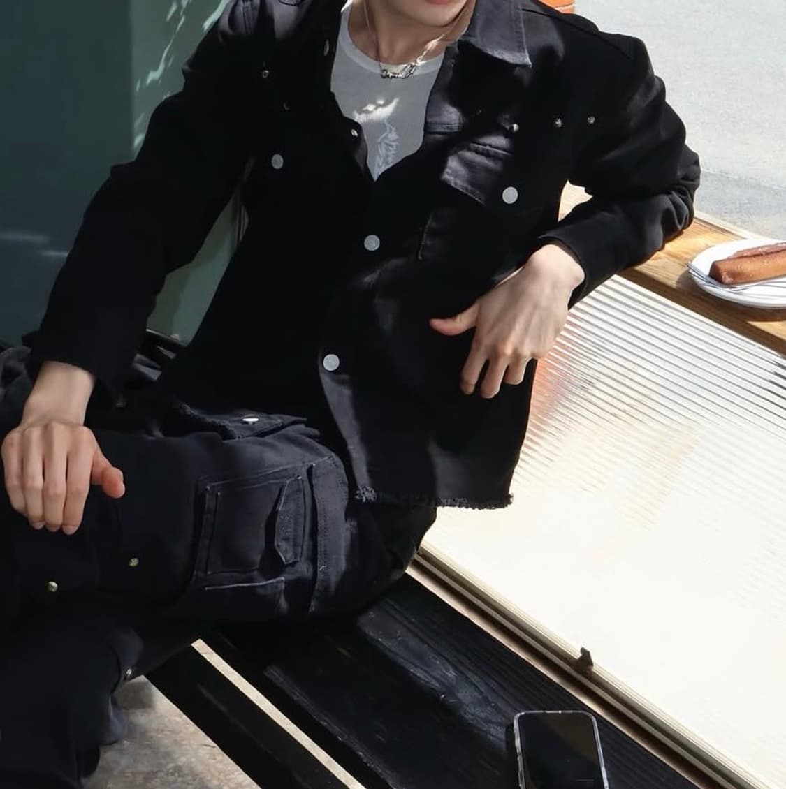 레킴 웨스턴 트러커자켓 블랙 상품이미지2