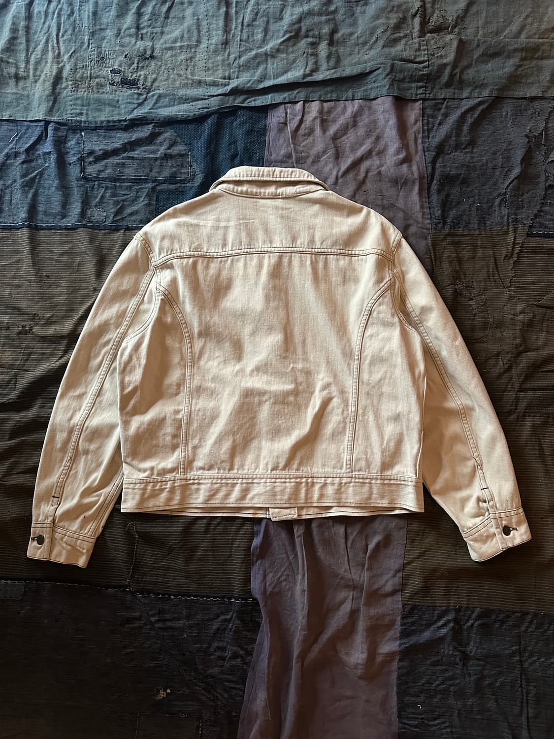 70s USA LEE Mole Skin Western Jacket 상품이미지5