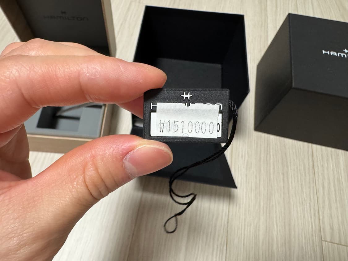 해밀턴 카키 필드 티타늄 오토 38mm 블랙 팝니다. 상품이미지6