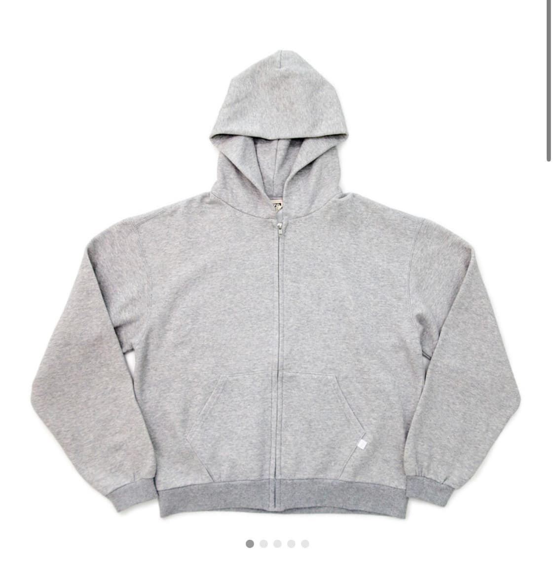 77c 후드집업 그레이 새상품 상품이미지1