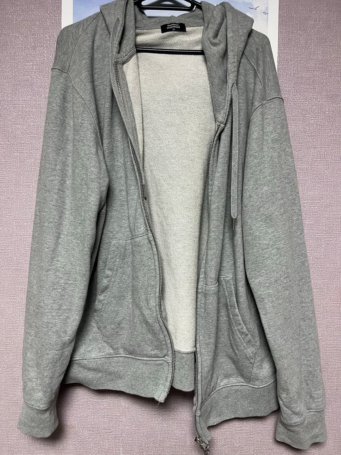 무탠다드 후드집업 xl 상품이미지1