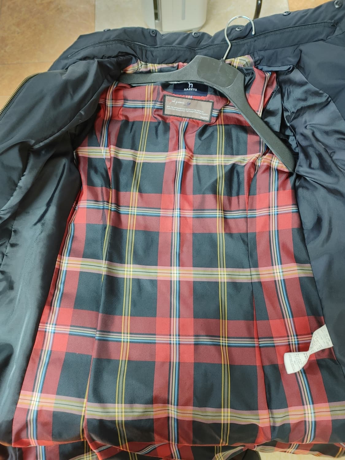 HAZZYS 헤지스 여성 구스 거위털 롱패딩 상품이미지8