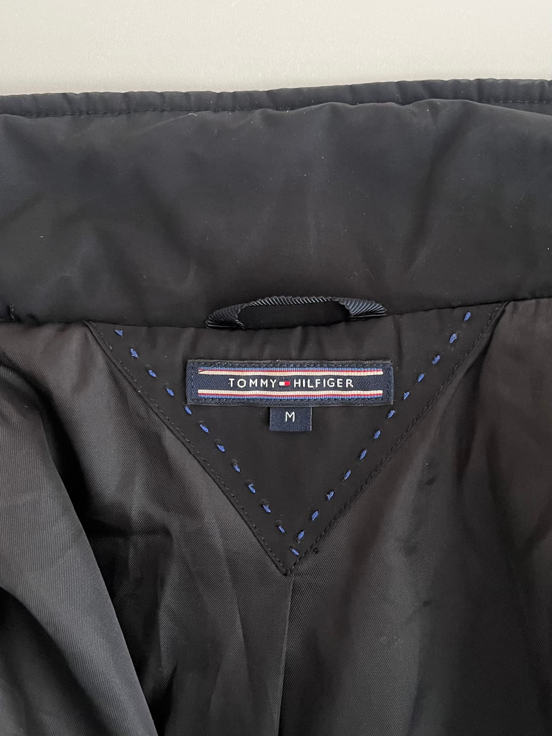 M) 타미힐피거 여성 퀼팅 자켓 블랙 상품이미지6