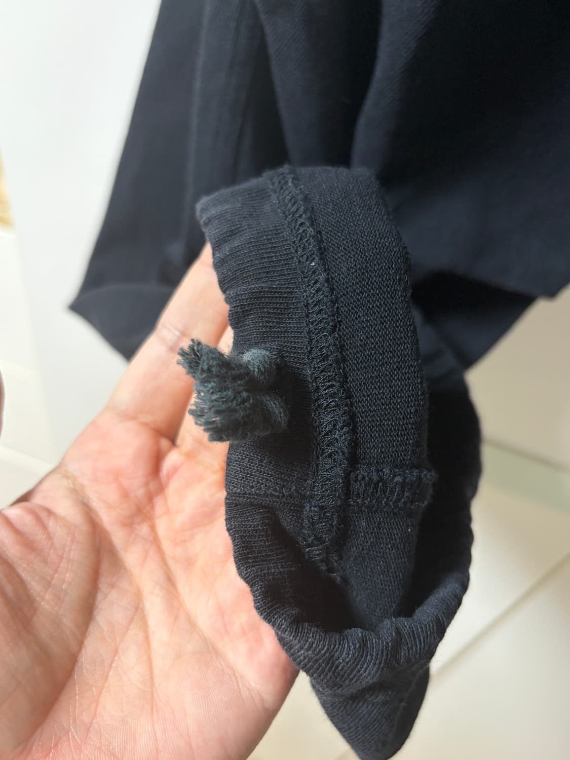 [새상품]25fw 코튼 저지 니턱 팬츠 2사이즈 상품이미지3