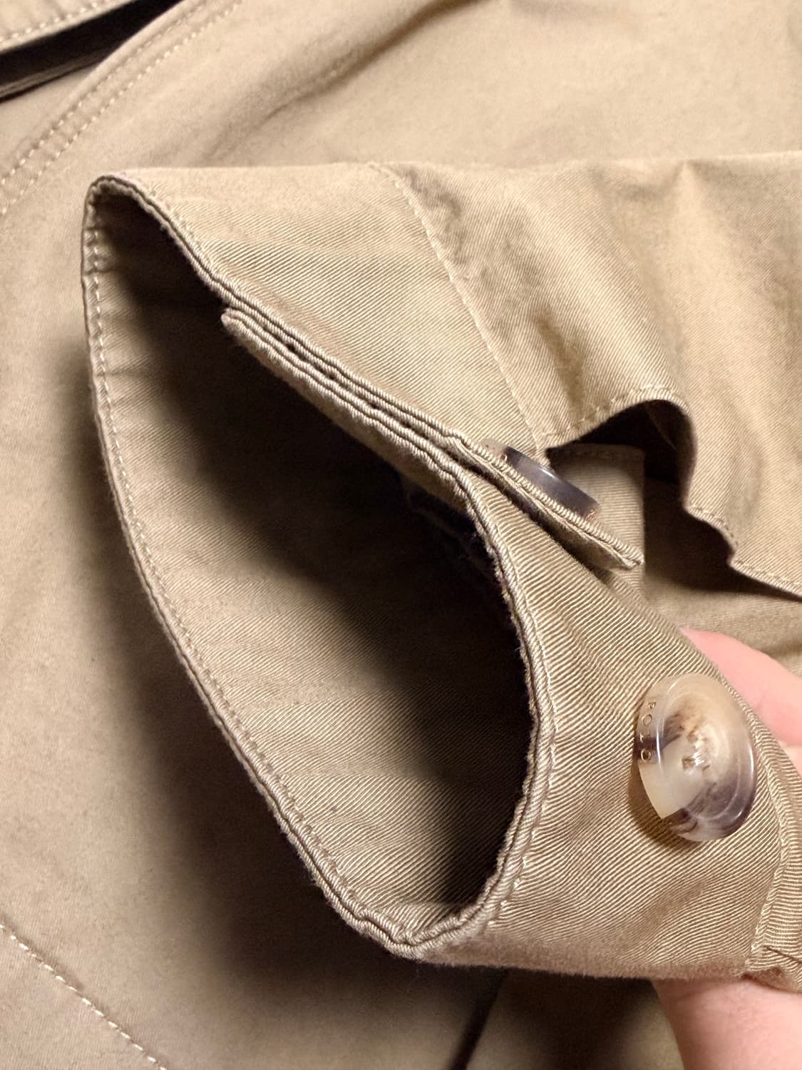 폴로랄프로렌 헤링턴자켓 베이지 xxl 상품이미지7