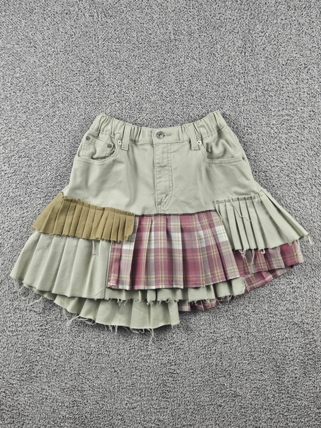 리바이스 리빌딩 리워크 커스텀 레이어 스커트 ( OS ) / 9034 상품이미지1