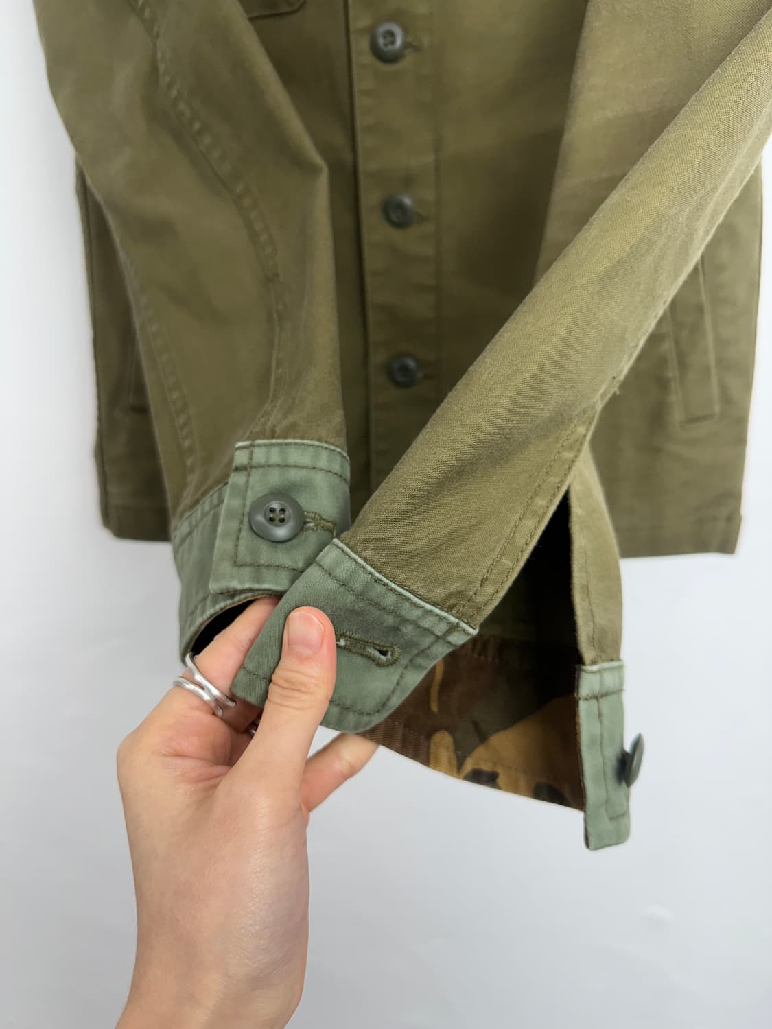 Luv Maison Camo Detail Cotton Jacket 상품이미지2