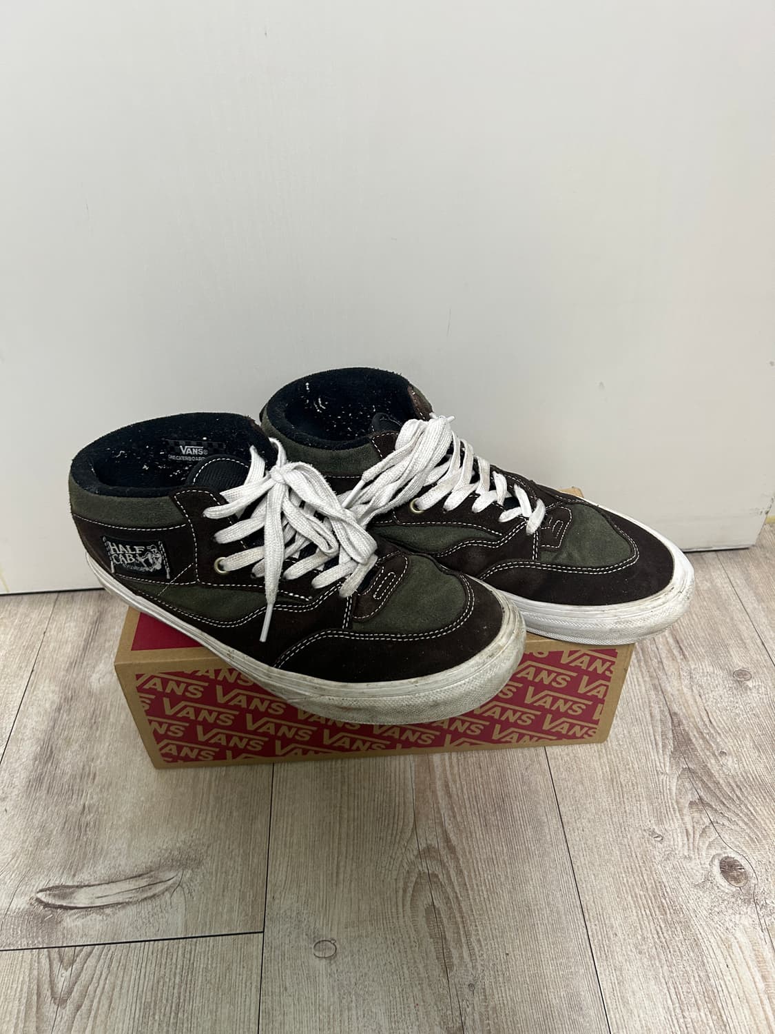 반스 하프캡 '92 (Vans Half Cab '92) - 브라운/그린 상품이미지2