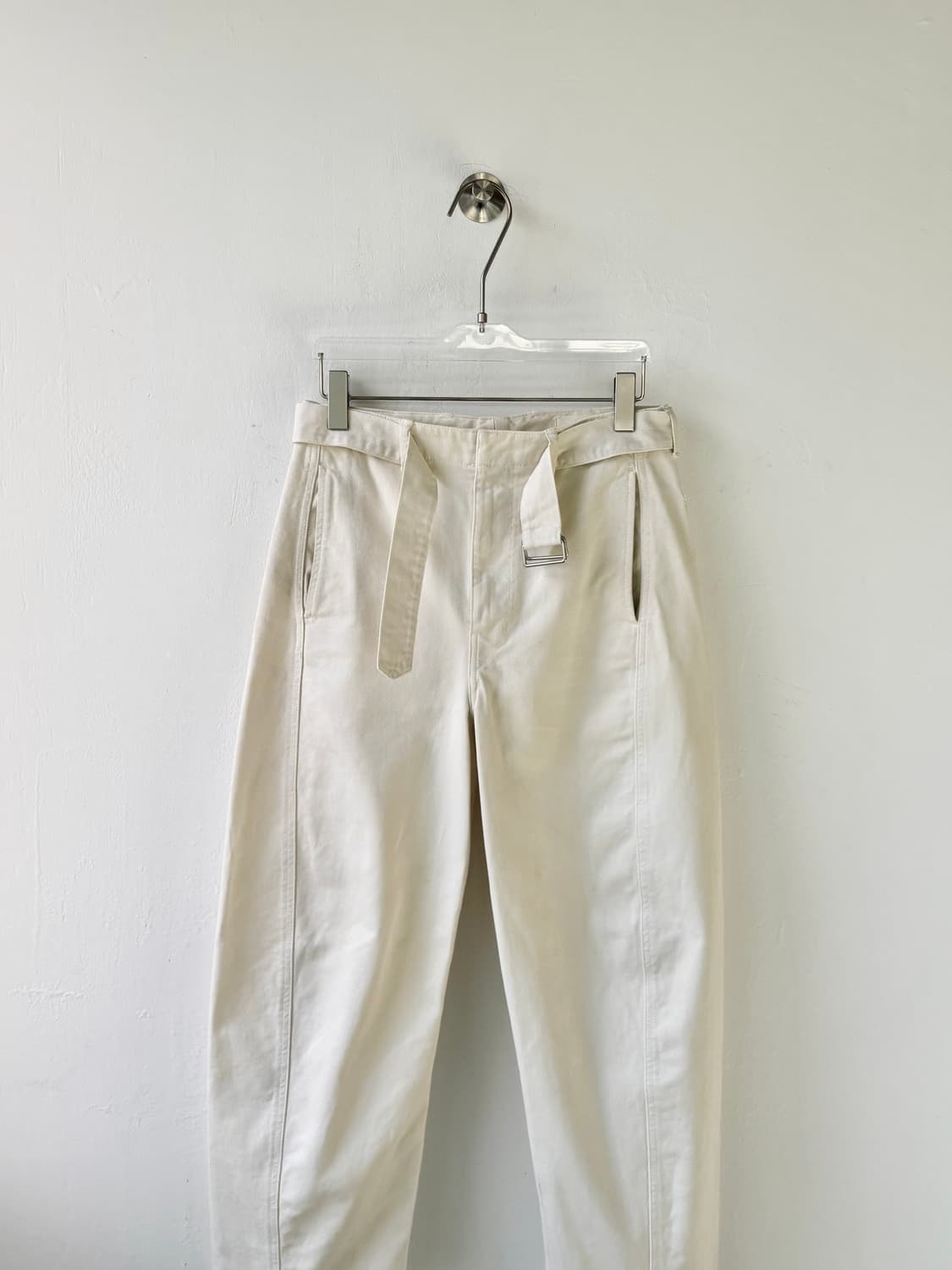 르메르 트위스트 벨티드 팬츠 아이보리 상품이미지2