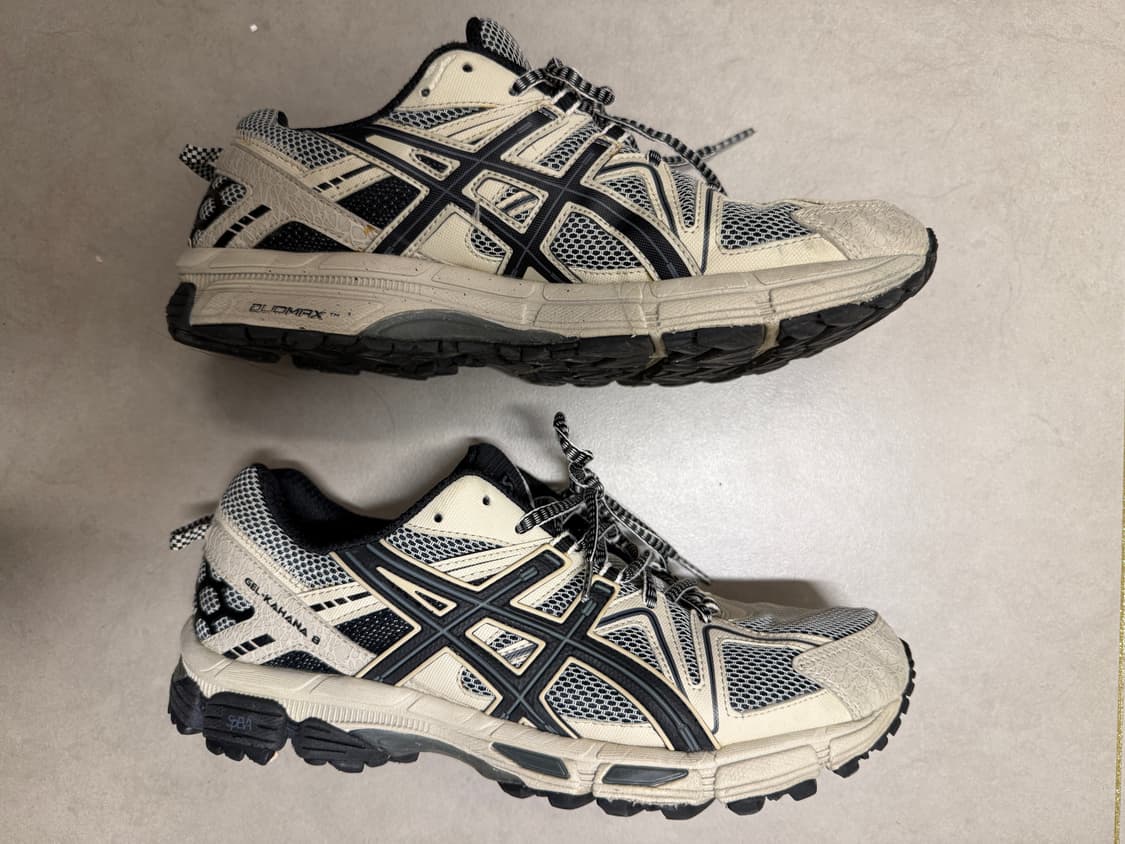 아식스 젤 카하나8 그레이 블랙 카본 상품이미지2