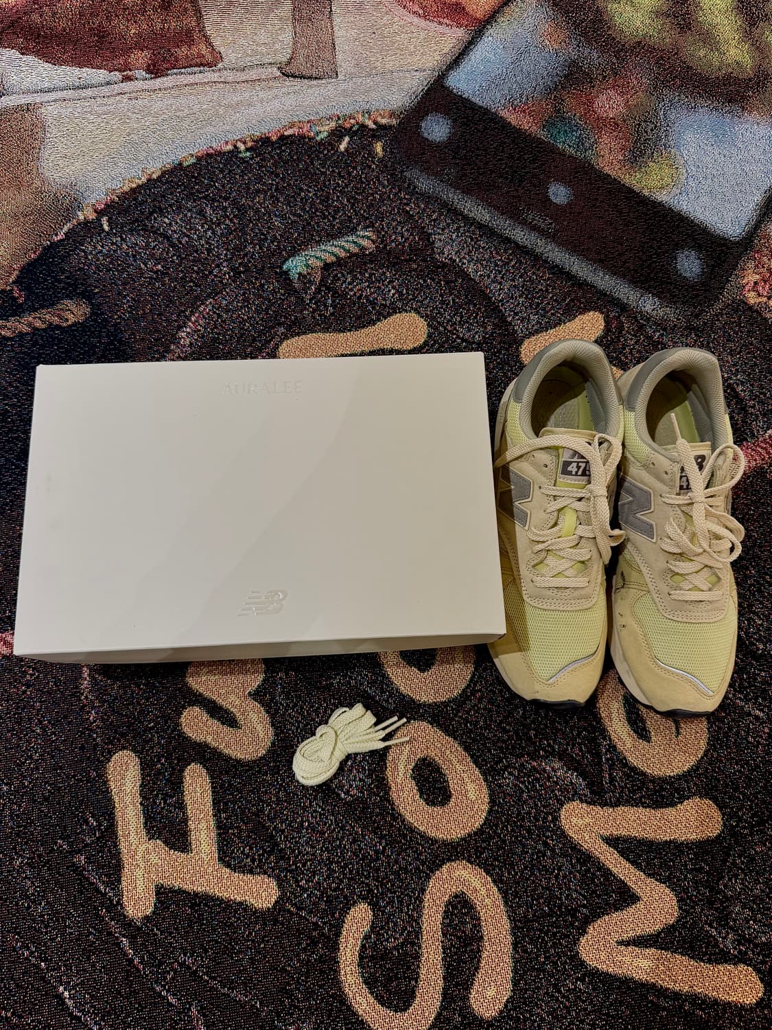 뉴발란스 x 오라리 475 알로에 워시 비치넛 285 상품이미지6