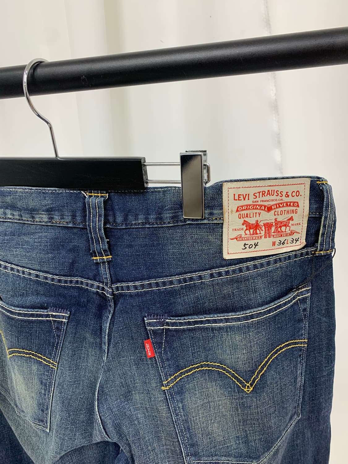 Levi’s 504 straight jeans 상품이미지4