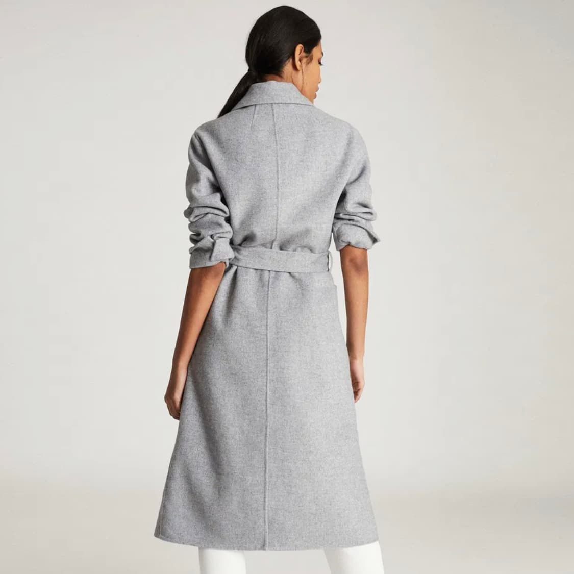 리스(REISS) 벨티드 울코트 55 새상품 상품이미지4