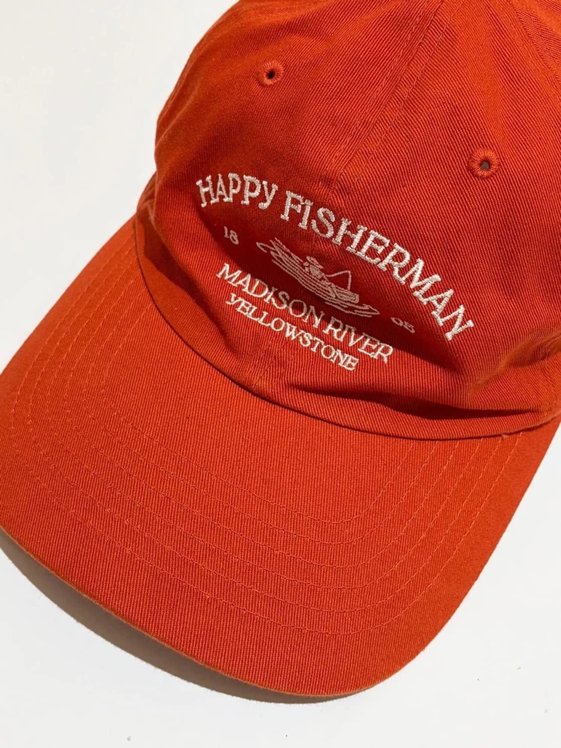 아웃스탠딩 HAPPY FISHERMAN 빈티지 코튼 볼캡 Q1578 상품이미지2