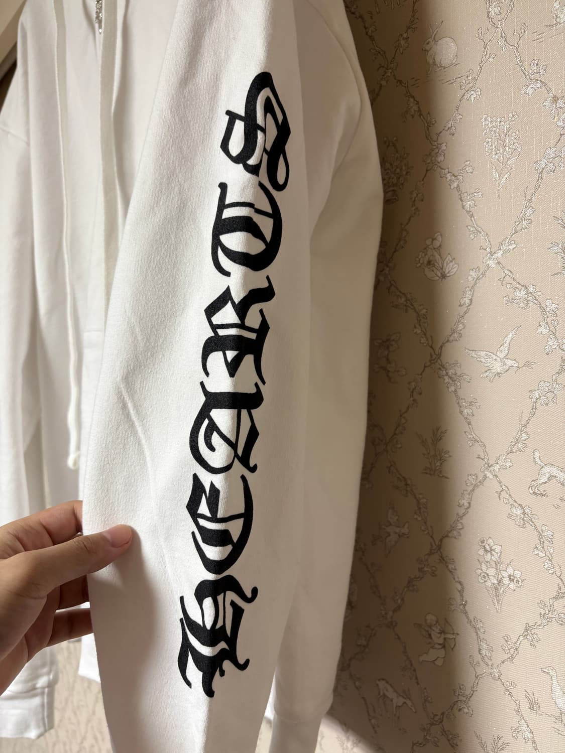 크롬하츠 버티컬 후드집업 화이트 s 상품이미지8