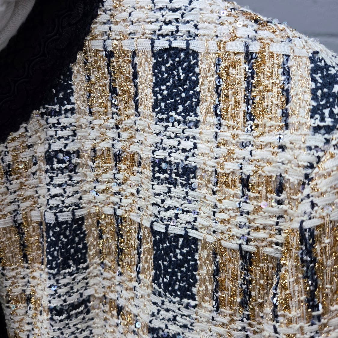 백화점판 / 구찌 루렉스 트위드 자켓 38 상품이미지3