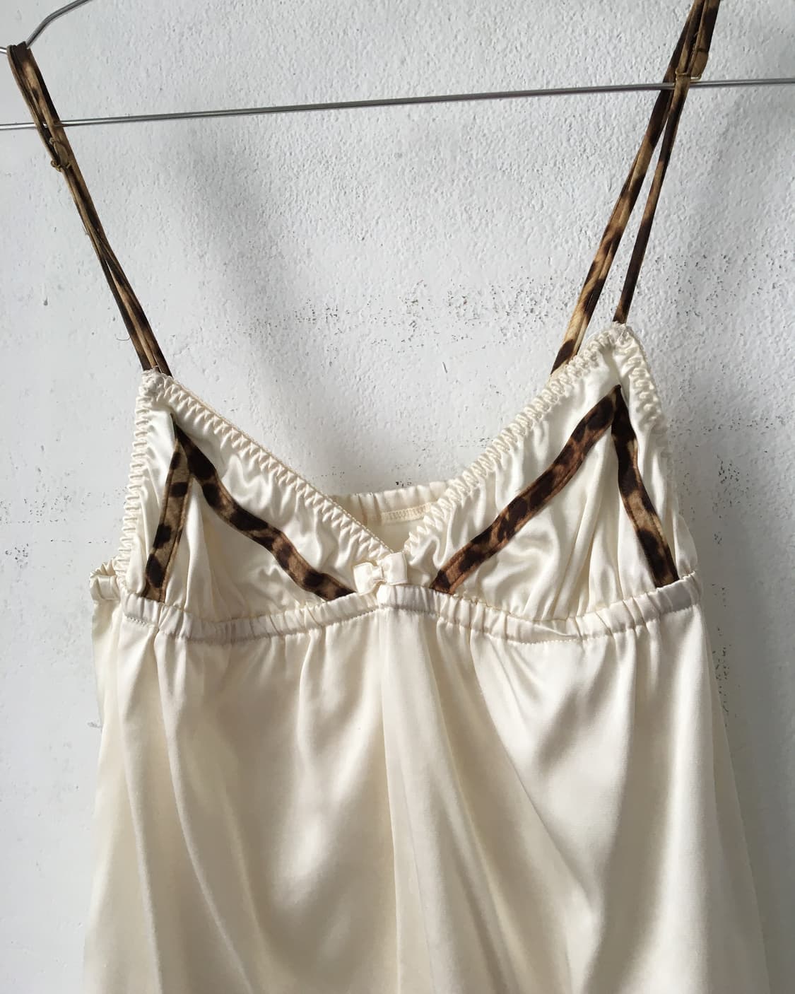 Leopard line point slip sleeveless 상품이미지4