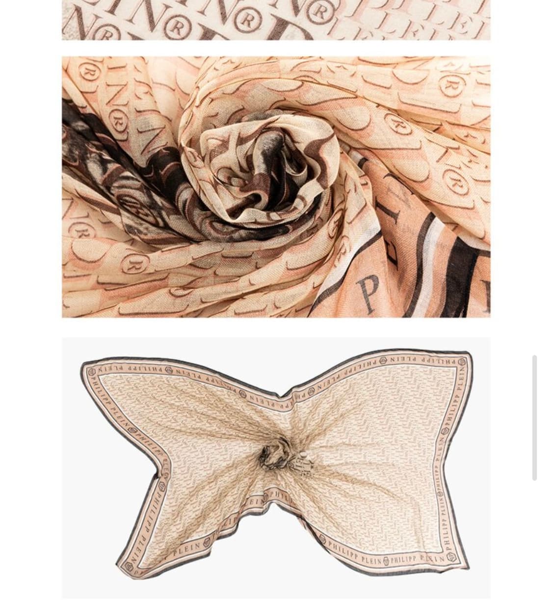 (새제품) 필립플레인 시그니쳐 페일 스카프 이태리 머플러 상품이미지4