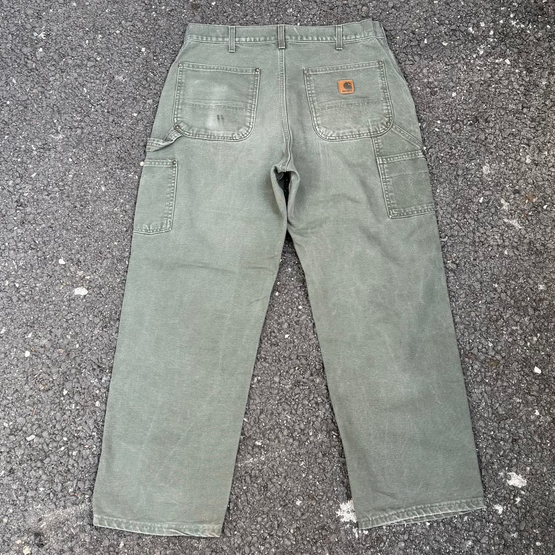 OG 칼하트 B136 MOS 더블니 카펜터 팬츠 상품이미지6