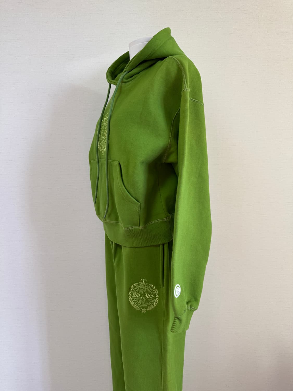 배드블러드) 기모 후드 팬츠 세트 상품이미지8