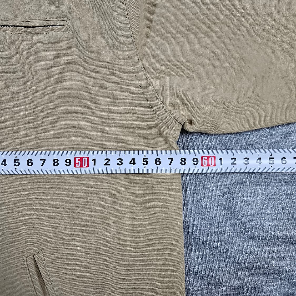 M 100) 새상품 시그니처 워크자켓 베이지 상품이미지6