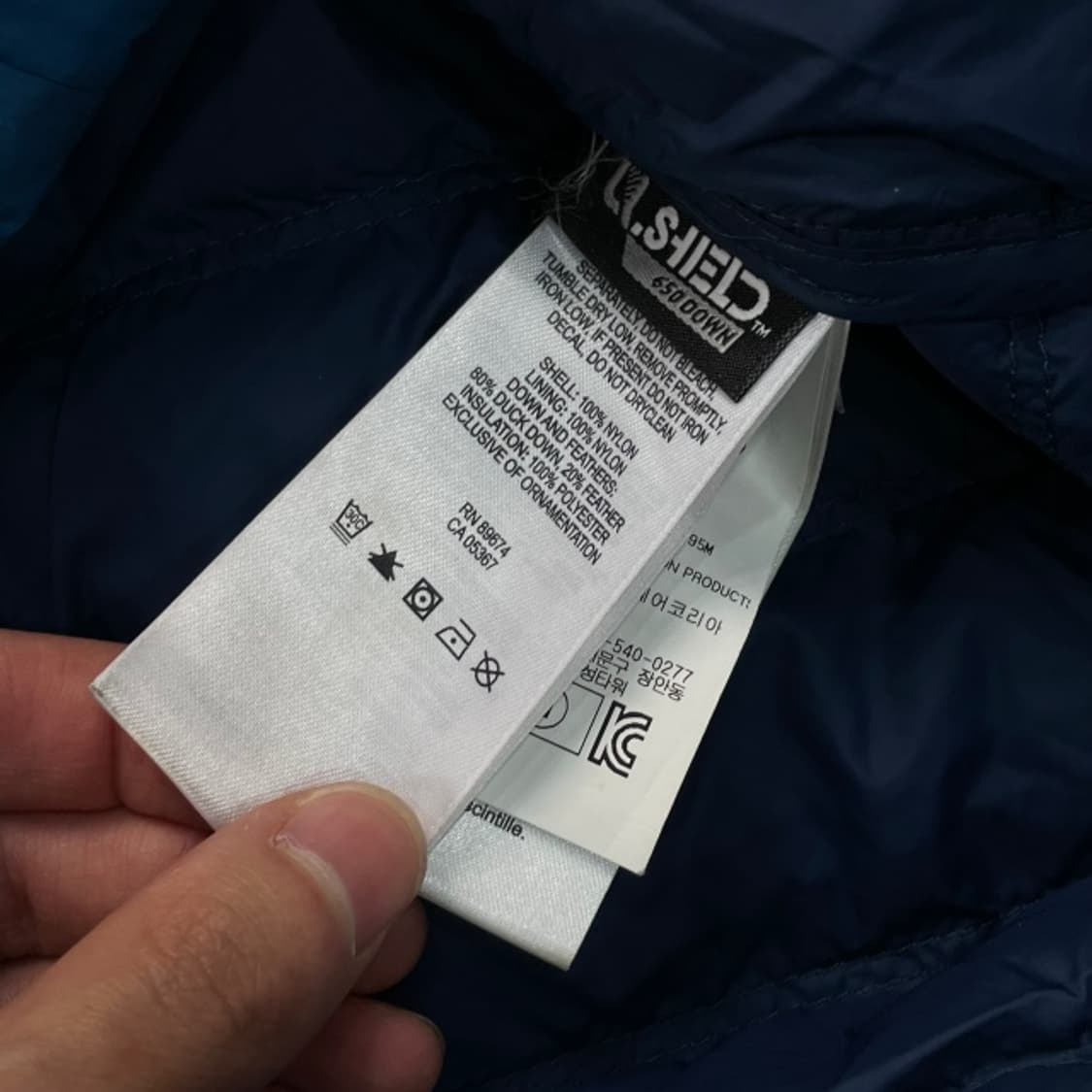 100 마운틴하드웨어 큐 쉴드 경량패딩 상품이미지4