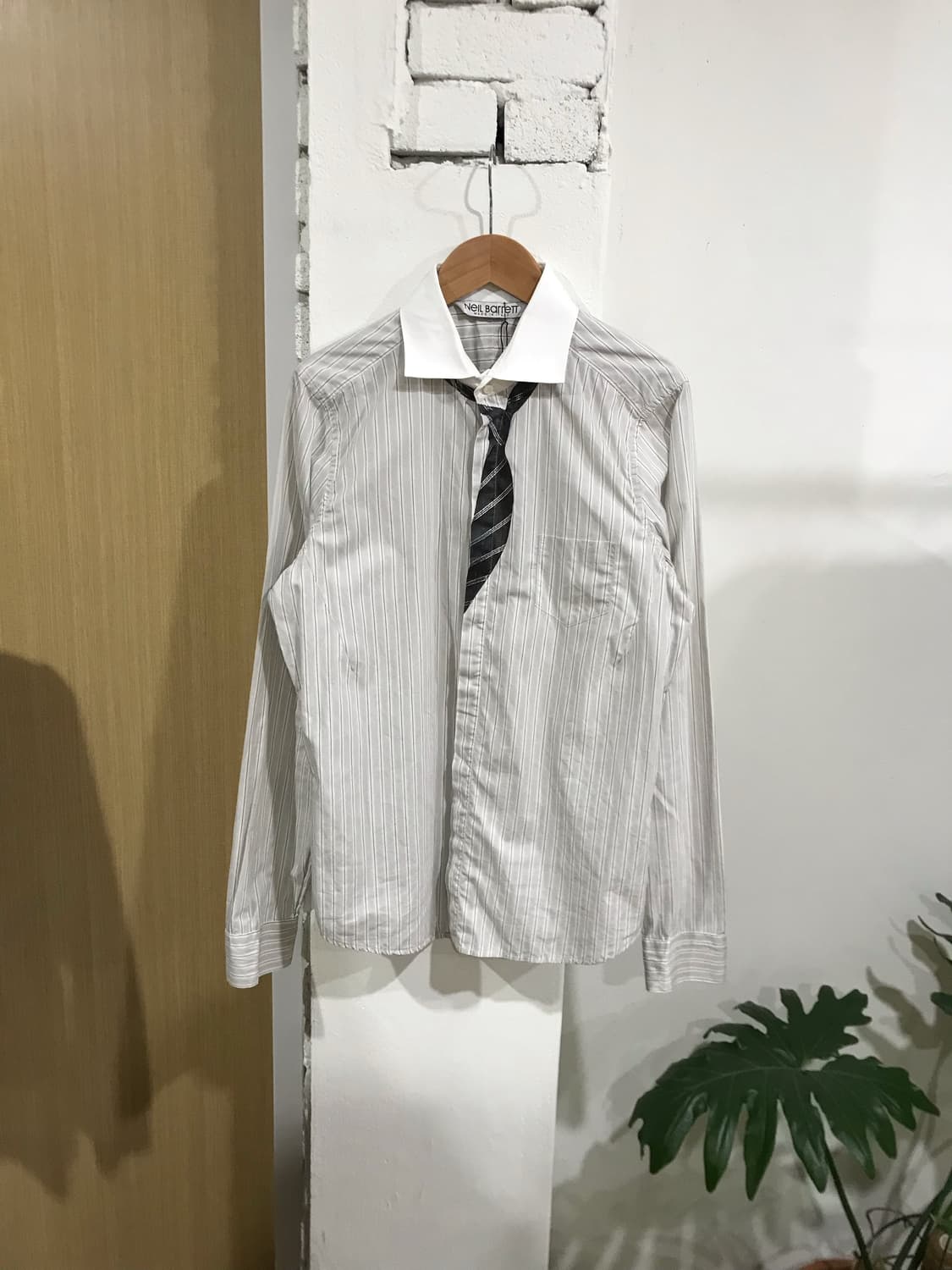 Neil barret necktie shirt 상품이미지1