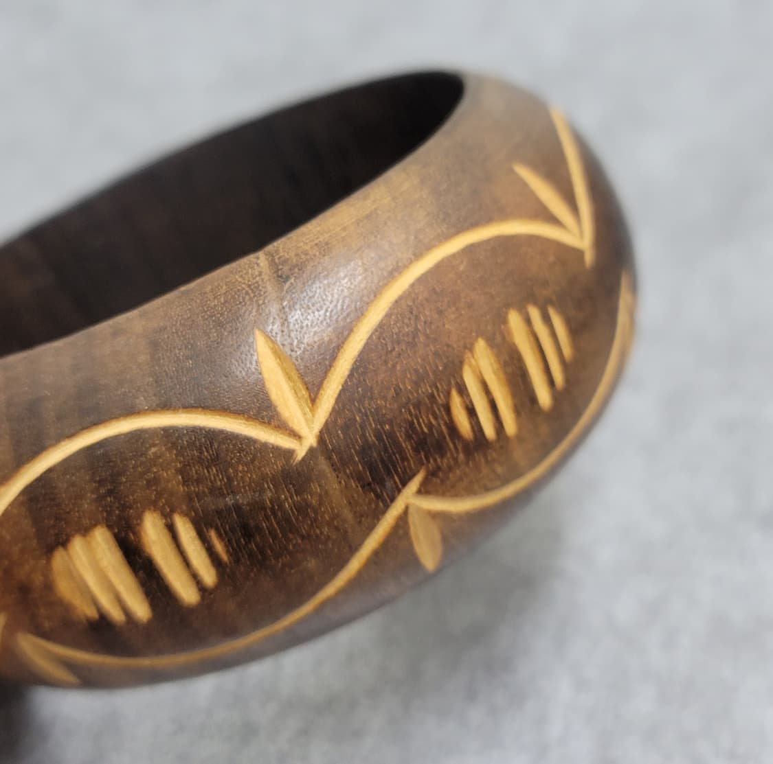 vintage wood bangle 상품이미지3