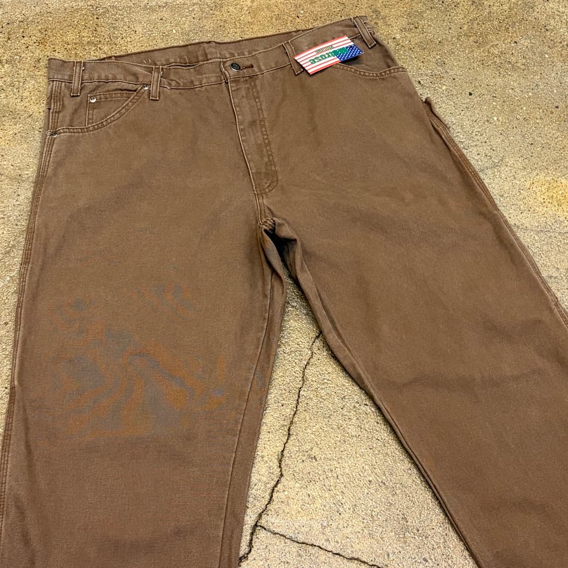 00s USA 빈티지 디키즈 싱글니 카펜터 팬츠 상품이미지3