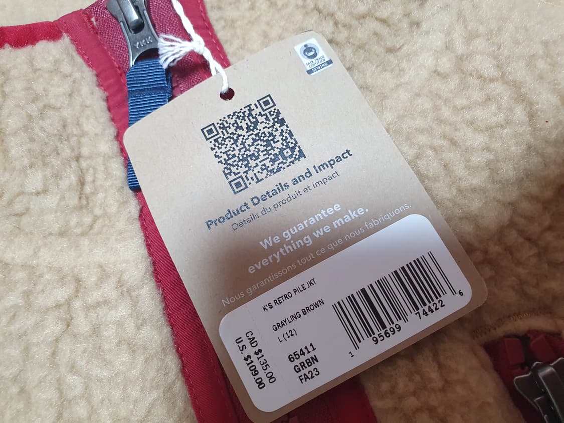 (새상품)파타고니아 키즈 레트로 파일 자켓 L 상품이미지5