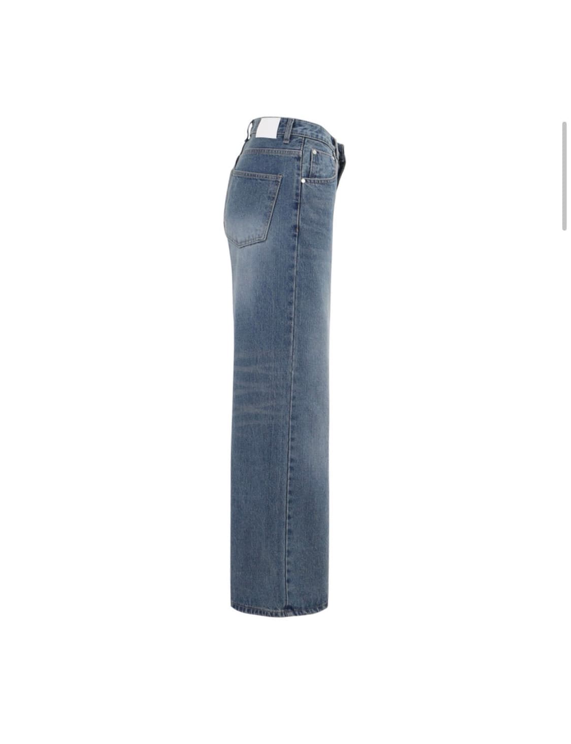 킴서울 734 blue logo jeans 상품이미지2