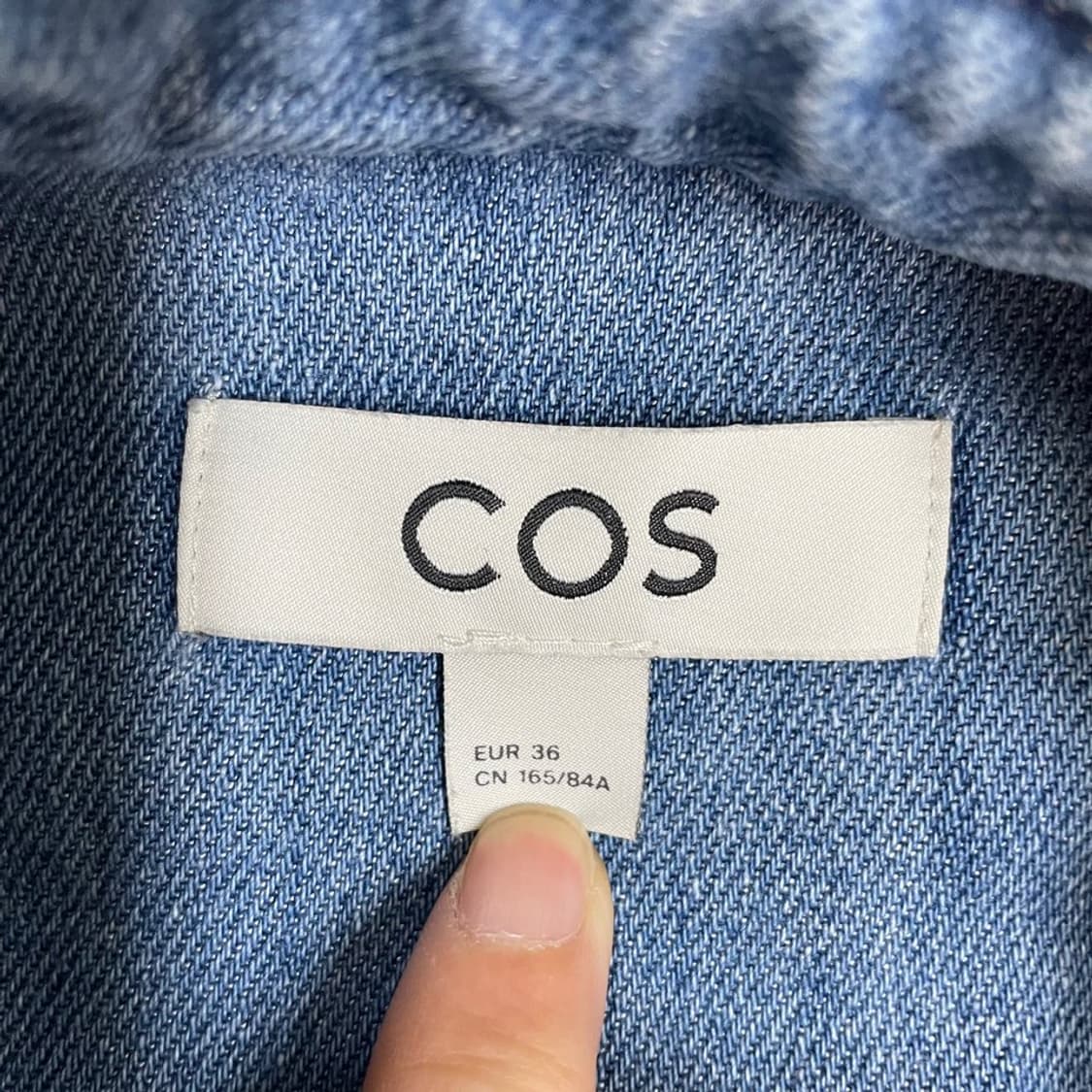 [36] 코스 COS 여성 릴렉스핏 데님셔츠  상품이미지4