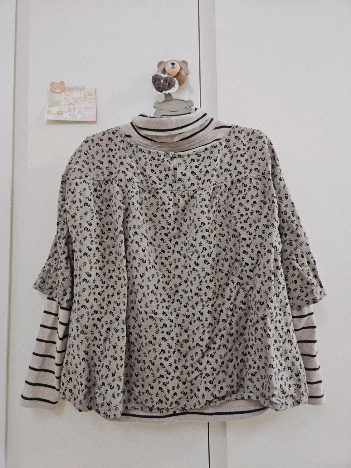 빈티지 모리걸 코디세트 잔꽃블라우스 상품이미지6