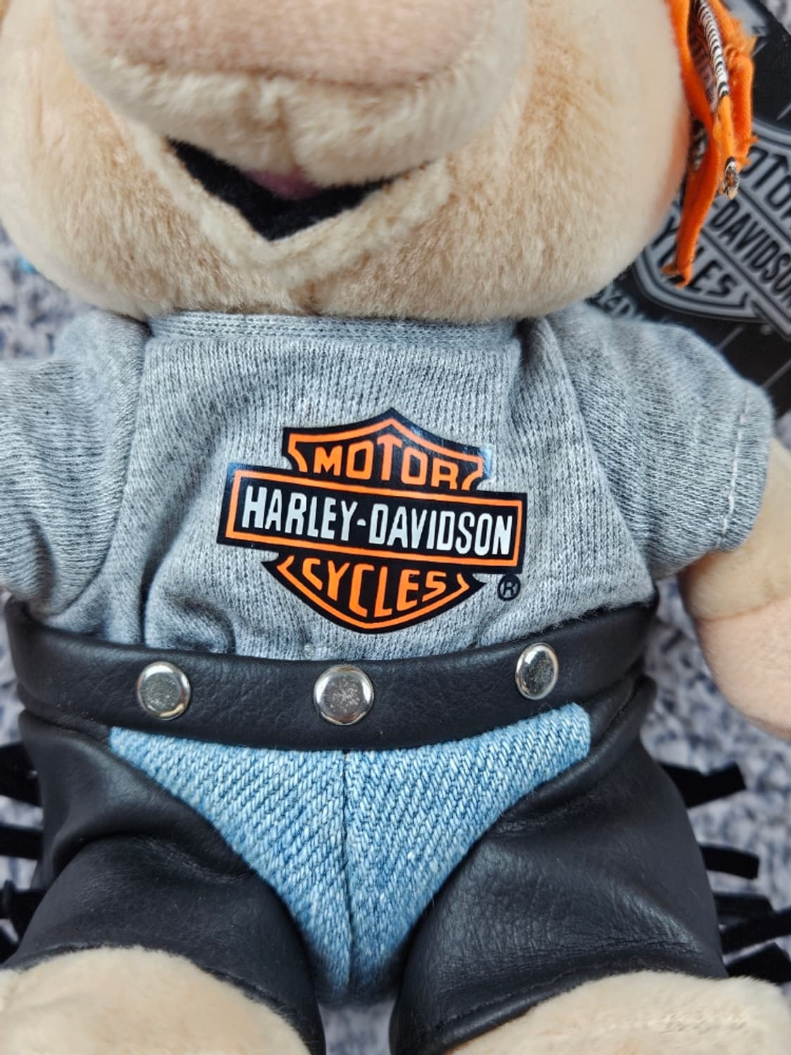 할리데이비슨 CURLY 빈백 인형 커스텀 키링 (16CM) / 11230 상품이미지5