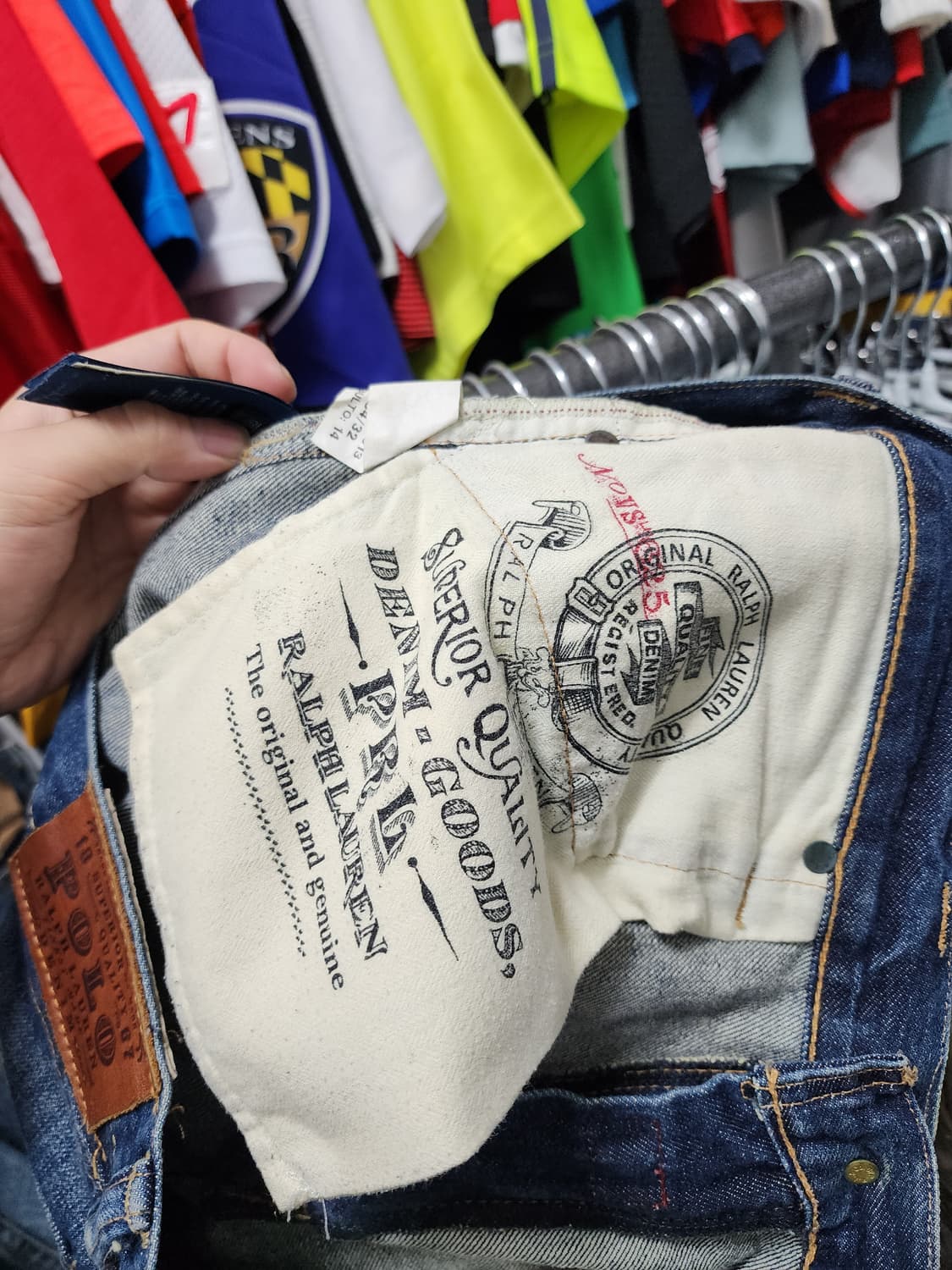 폴로 빈티지 데님 청바지  상품이미지6