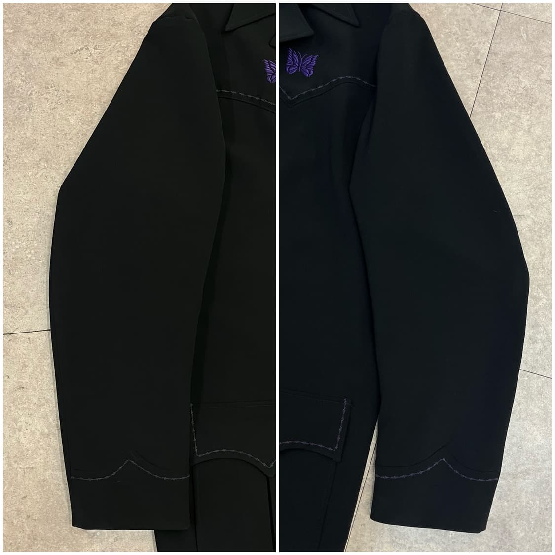 니들스 웨스턴 레저 자켓 블랙 XL #csz2479 상품이미지7