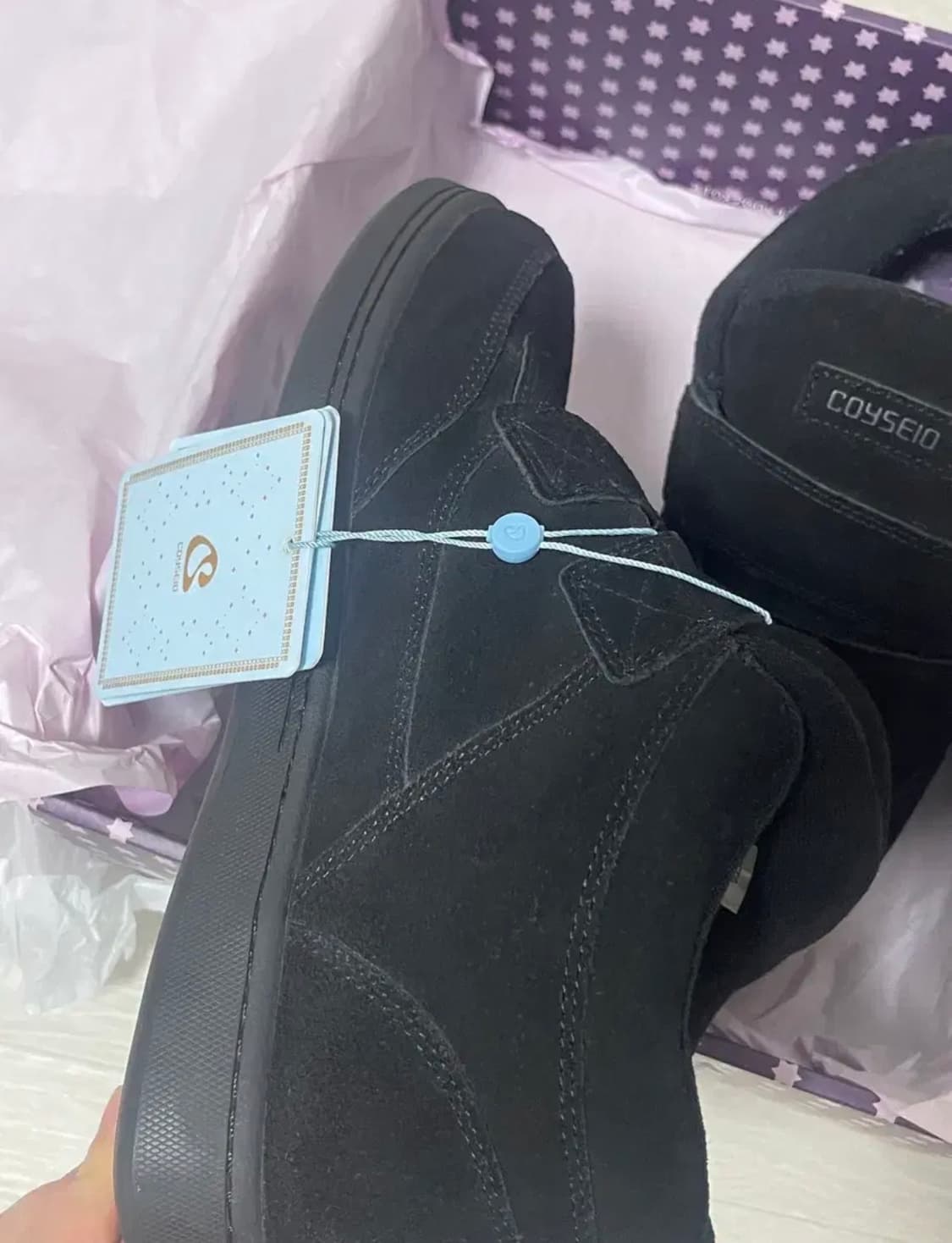 코이세이오 범블 스니커즈 블랙 260 상품이미지2