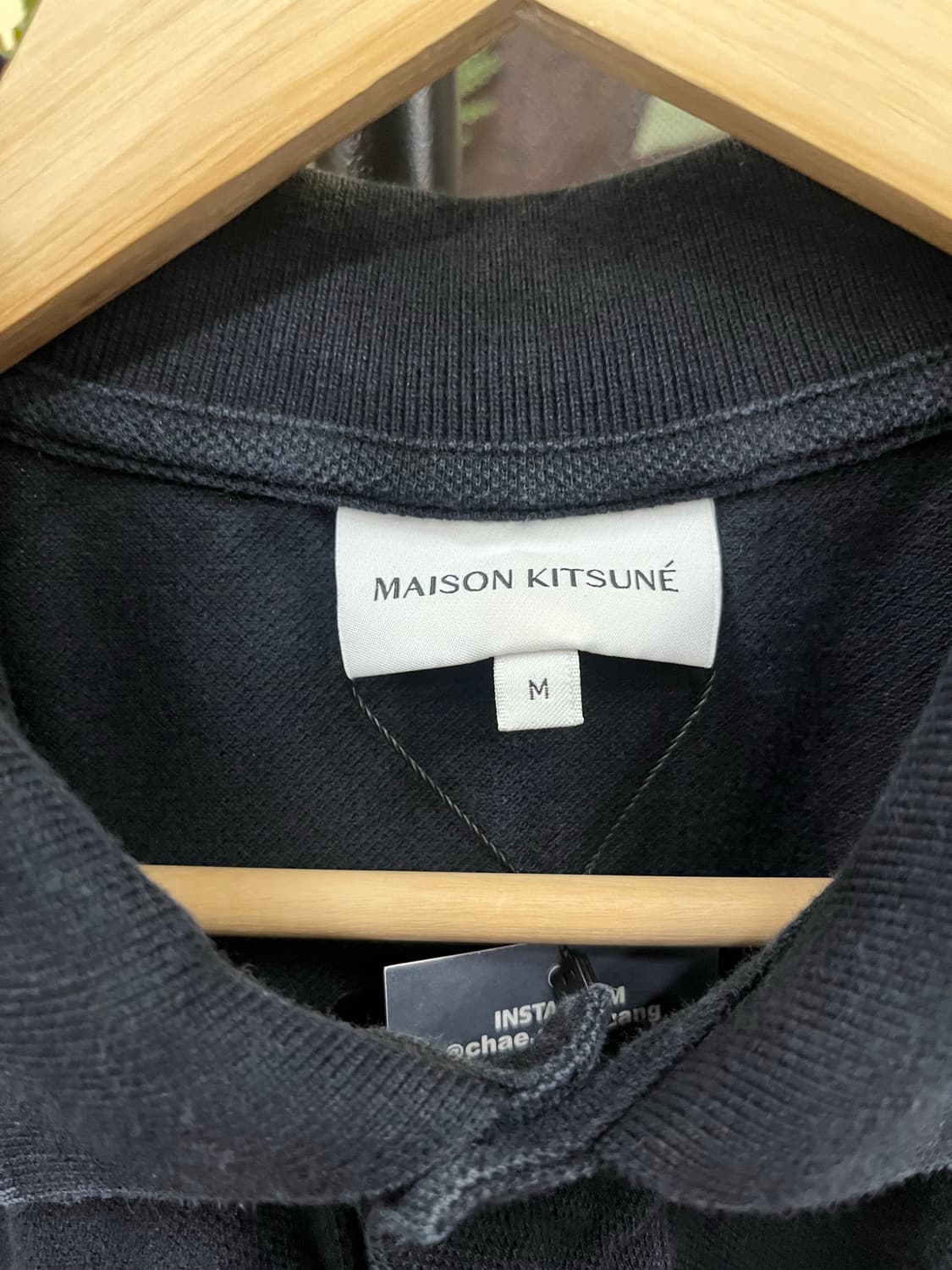 메종키츠네 폭스 헤드 패티 반팔 카라티 #csz717 상품이미지4