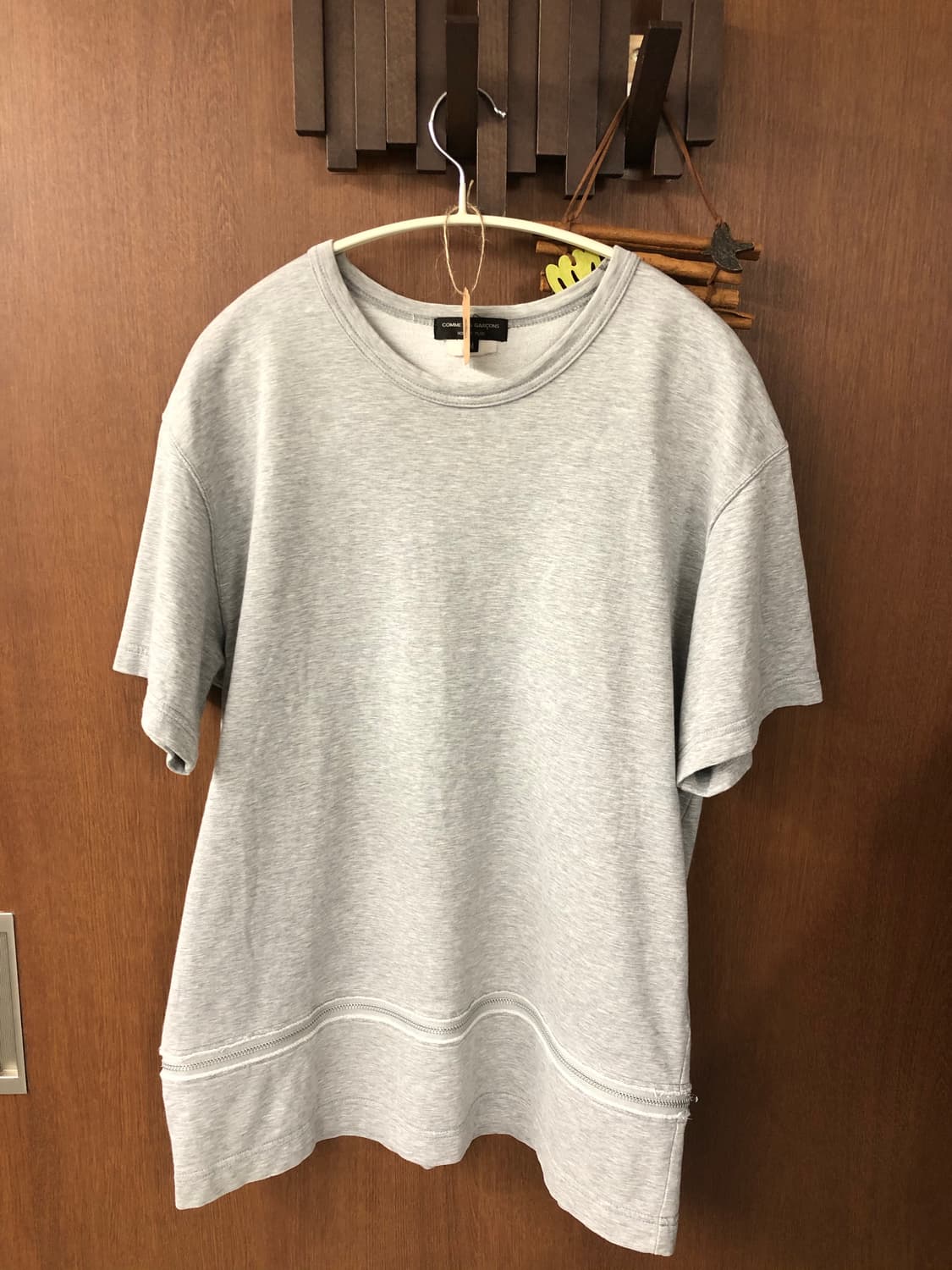 Comme des garcons homme plus 지퍼 반팔티 상품이미지2